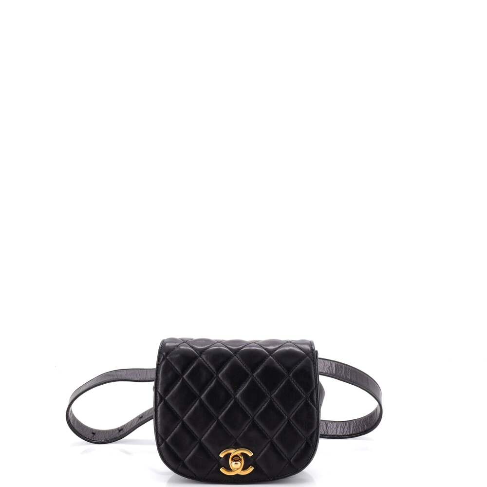 Chanel Vintage Flap Belt Bag Quilted #259555C22B